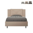 Cama francesa container 120x200 cojín cabecero acolchado Appia P1 Catálogo