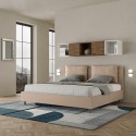 Cama doble 180x200 king size contenedor acolchado Antea K Descueto