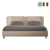 Cama doble 180x200 king size contenedor acolchado Antea K Oferta