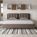Cama doble 180x200 king size contenedor acolchado Annalisa K Precio
