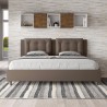 Cama doble 180x200 king size contenedor acolchado Annalisa K Precio