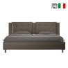 Cama doble 180x200 king size contenedor acolchado Annalisa K Coste
