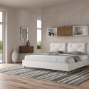 Cama doble 180x200 king size contenedor acolchado Appia K Descueto