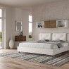 Cama doble 180x200 king size contenedor acolchado Appia K Descueto