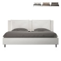 Cama doble 180x200 king size contenedor acolchado Appia K Promoción