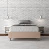 Cama contenedor 120x200 Sommier francés cuadrado y medio Azelia P1