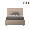 Cama francesa 120x200 cuadrada y diseño medio contenedor Mika P1 Elección