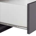 Mueble TV bajo 220cm diseño moderno salón Aston Report Stock