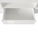 Mueble TV 260cm diseño moderno salón blanco Breid Stock