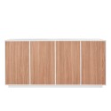 Aparador salón 180cm mueble cocina diseño madera blanca Ceila Wood Rebajas