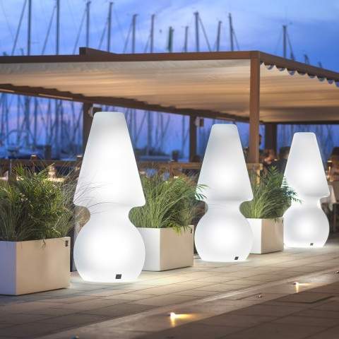 Lámpara de pie para jardín exterior diseño abat jour My Big Light Promoción