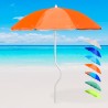 Sombrilla de playa antiviento anti-UV 180 cm Girafacile Prometeo Características