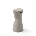 Taburete alto con mesa lounge para exterior en polietileno moderno Dot 