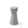 Taburete alto con mesa lounge para exterior en polietileno moderno Dot 
