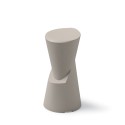 Taburete alto con mesa lounge para exterior en polietileno moderno Dot 