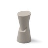 Taburete alto con mesa lounge para exterior en polietileno moderno Dot 