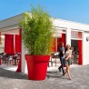 Macetero ø 65 cm diseño moderno barra jardín exterior Easy Elección