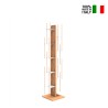 Librería columna vertical h150cm madera 10 baldas Zia Veronica MH Rebajas