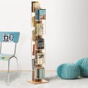 Librería vertical de columna de madera h195cm con 13 baldas Zia Veronica H Oferta