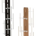 Librería vertical de madera suspendida h105cm 7 baldas Zia Veronica SF Precio