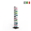 Librería columna vertical h150cm 10 baldas de madera Zia Ortensia MH Rebajas