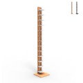 Librería columna vertical de madera h195cm 13 baldas Zia Ortensia H Promoción