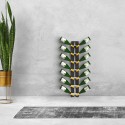Portabotellas de pared con diseño de bodega para 14 botellas de vino Zia Gaia WSH Oferta