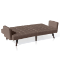 Sofá reclinable para 3 plazas en tejido elíptico Eliodoro Coste