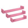 Conjunto de 3 estantes de pared estante de pared de diseño moderno Calamita 