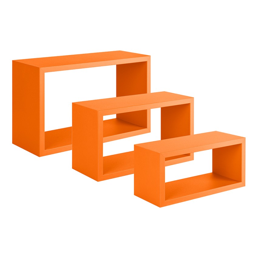 Estantería Modular Orange 2 Cubos Blanco