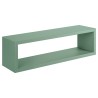 Estante de pared de cubo rectangular Estantería de diseño moderno Regolo 
