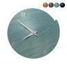 Reloj de pared de madera de diseño redondo magnético Vulcano Numbers Promoción