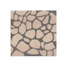 Cuadro madera taracea 75x75cm natural decorativo Stones Características
