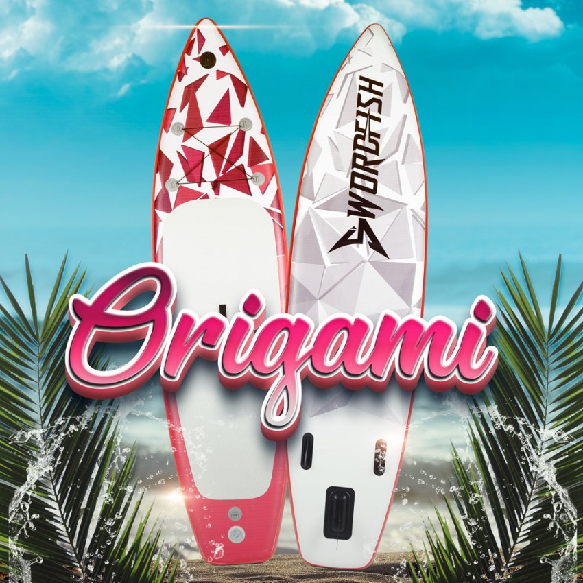Tabla remo SUP hinchable paddle surf / surf a remo para niños 8'6" 260 cm Origami Junior Promoción