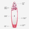 Surf a remo paddle surf tabla hinchable SUP para Adultos 10'6 320 cm Origami Pro Catálogo