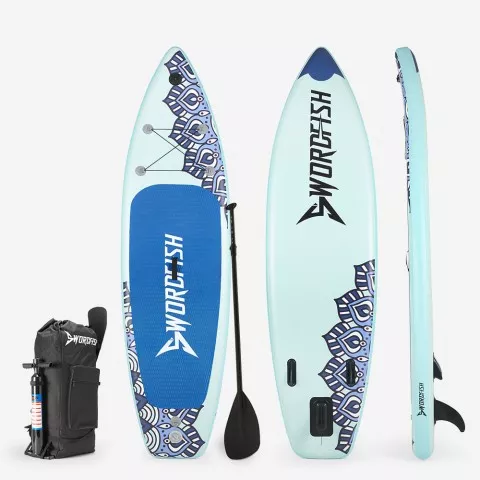 Tabla hinchable SUP Stand Up Paddle Touring para adultos 10'6" 320 cm Mantra Pro Promoción