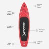 SUP Tabla hinchable Stand Up Paddle Touring para adultos 12'0 366 cm Red Shark Pro XL Catálogo