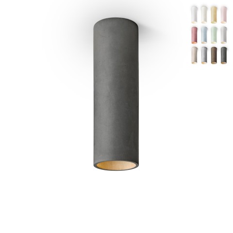 Foco de techo cilindro suspendido 20cm diseño moderno Cromia Promoción