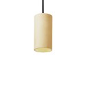 Lámpara colgante diseño cilindro 13cm cocina restaurante Cromia 