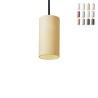 Lámpara colgante diseño cilindro 13cm cocina restaurante Cromia Promoción