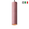 Lámpara colgante cilindro 28cm diseño cocina restaurante Cromia Compra