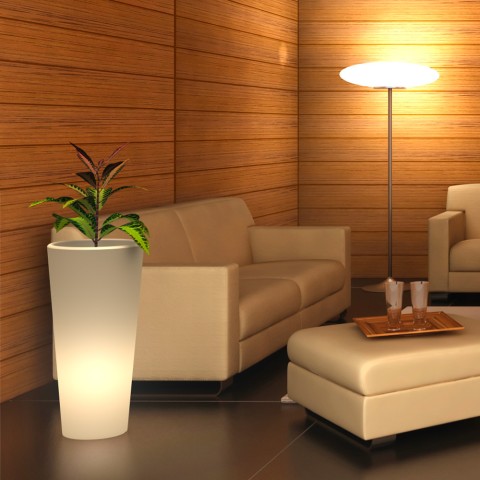 Macetero luminoso moderno portaplantas columna Gotico Promoción