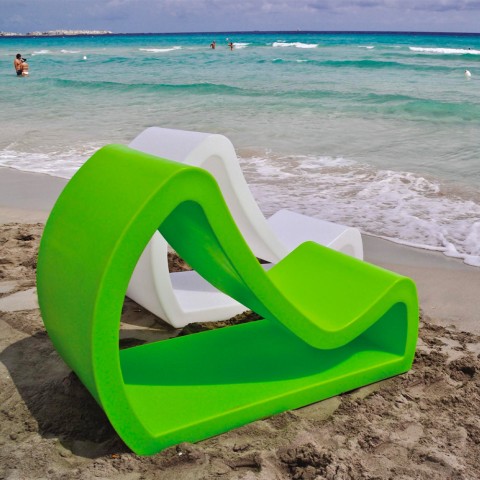 Sillón modular de exterior diseño moderno polietileno Fusion Promoción