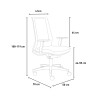 Silla de oficina ergonómica sillón de diseño de malla transpirable Blow T Catálogo