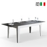 Mesa comedor extensible 90x160-220cm gris blanco Cico Mix BA Venta