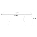 Mesa comedor extensible 90x160-220cm gris blanco Cico Mix BA Catálogo