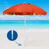 Sombrilla de playas GiraFacile 200 cm Protección uv Antiviento Ermes Rebajas