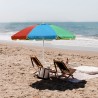 Sombrilla playas y piscinas Gira Facile 220 cm Antiviento Protección uv Apollo 