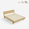Cama de matrimonio diseño moderno 160 x 190 cm somier cojín Rust Venta