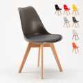 stock 20 sillas con cojín diseño escandinavo Goblet nordica para bares y restaurantes Promoción